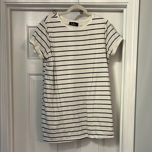 Lulu's Striped T-Shirt Dress